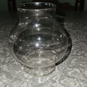 Elegant Clear Glass Globe
